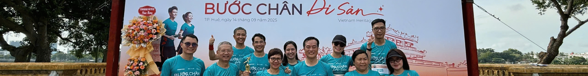 VietED tham gia Giải chạy “Bước chân Di sản 2025 – Vietnam Heritage Stride 2025” tại Huế
