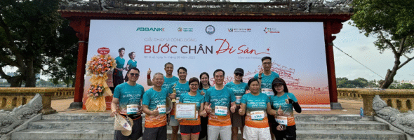 VietED tham gia Giải chạy “Bước chân Di sản 2025 – Vietnam Heritage Stride 2025” tại Huế